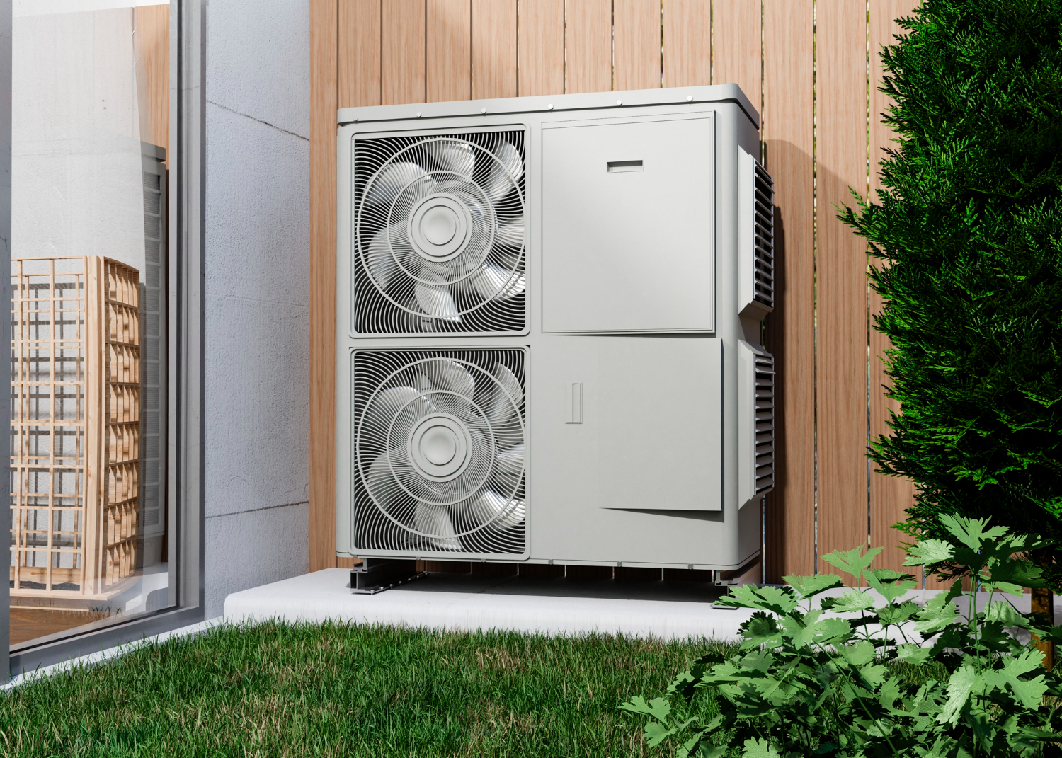 grant air source heat pump